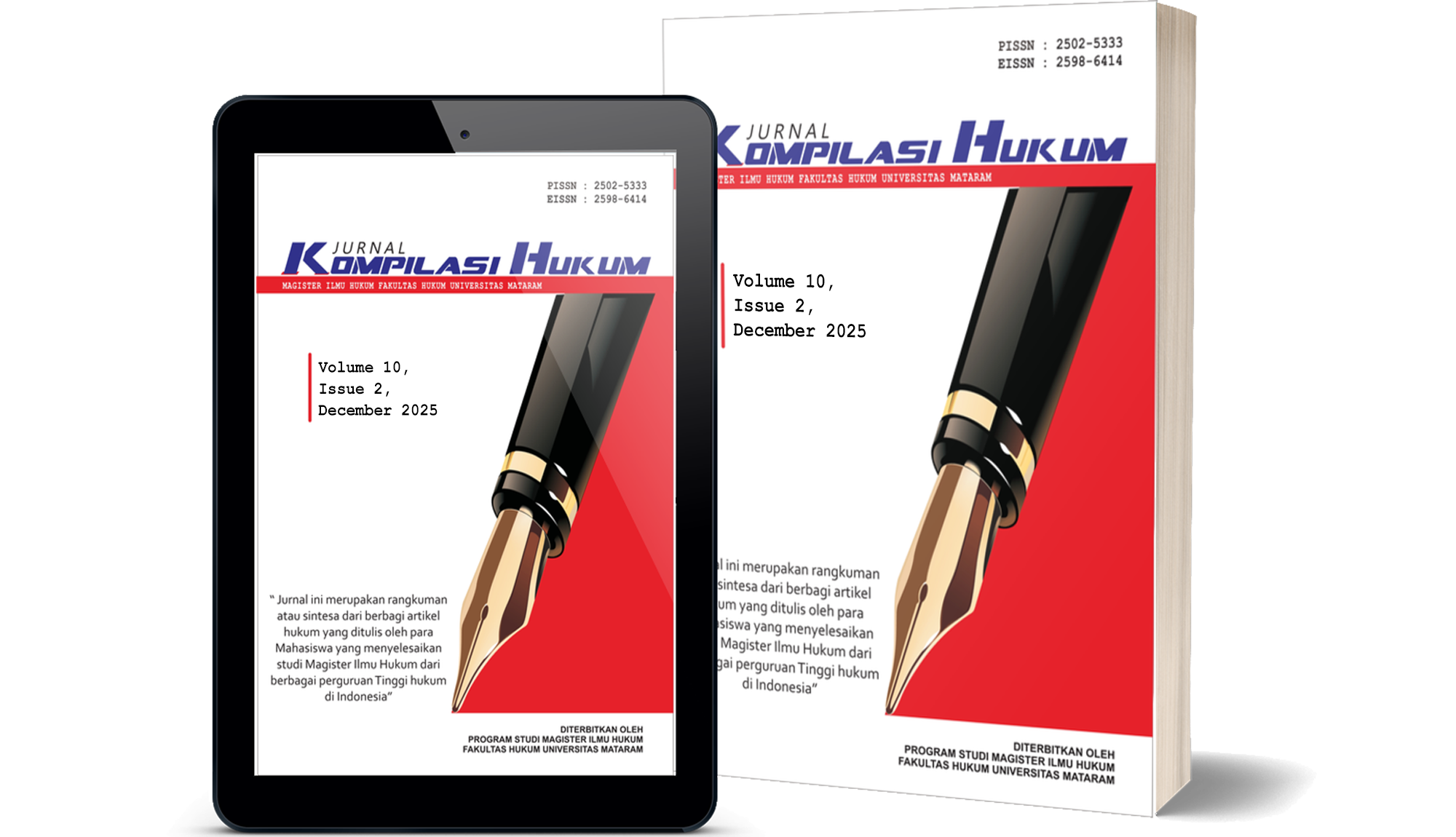 					View Vol. 10 No. 2 (2025): Jurnal Kompilasi Hukum 
				